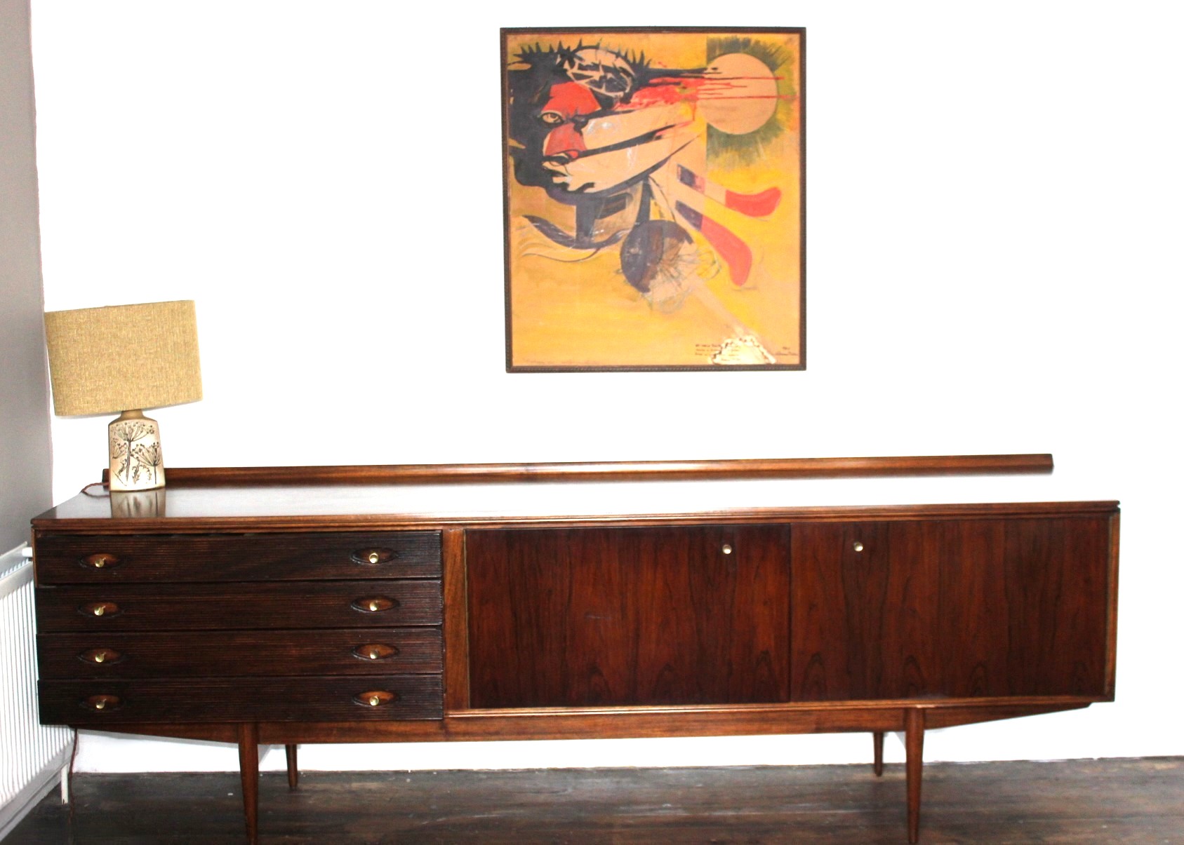 Archie Shine Rosewood Dining Suite