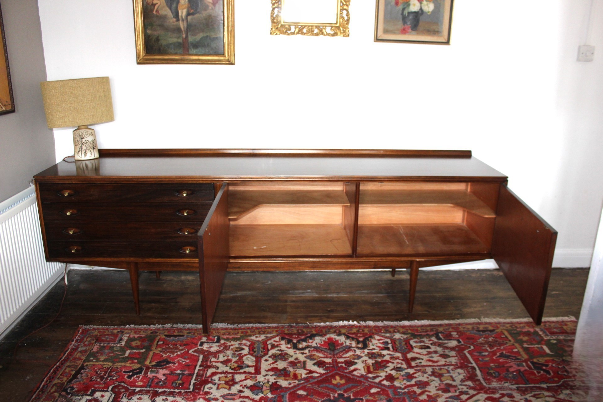 Archie Shine Rosewood Dining Suite