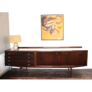Archie Shine Rosewood Dining Suite