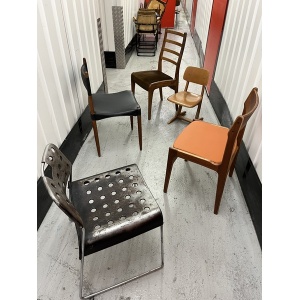 Midcentury/ Designer Chairs Available To Mismatch