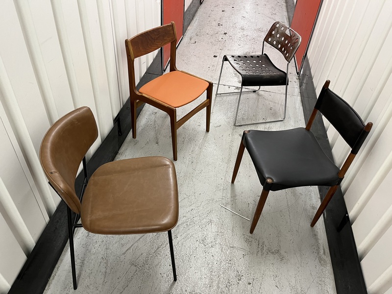 Midcentury/ Designer Chairs Available To Mismatch
