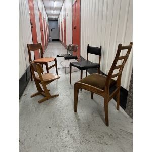 Midcentury/ Designer Chairs Available To Mismatch