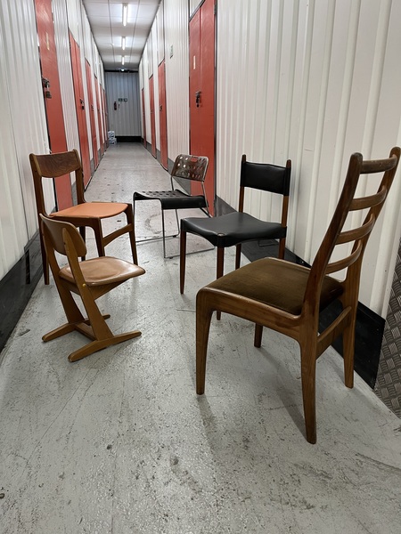 Midcentury/ Designer Chairs Available To Mismatch