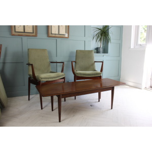 Archie Shine Rosewood Dining Suite