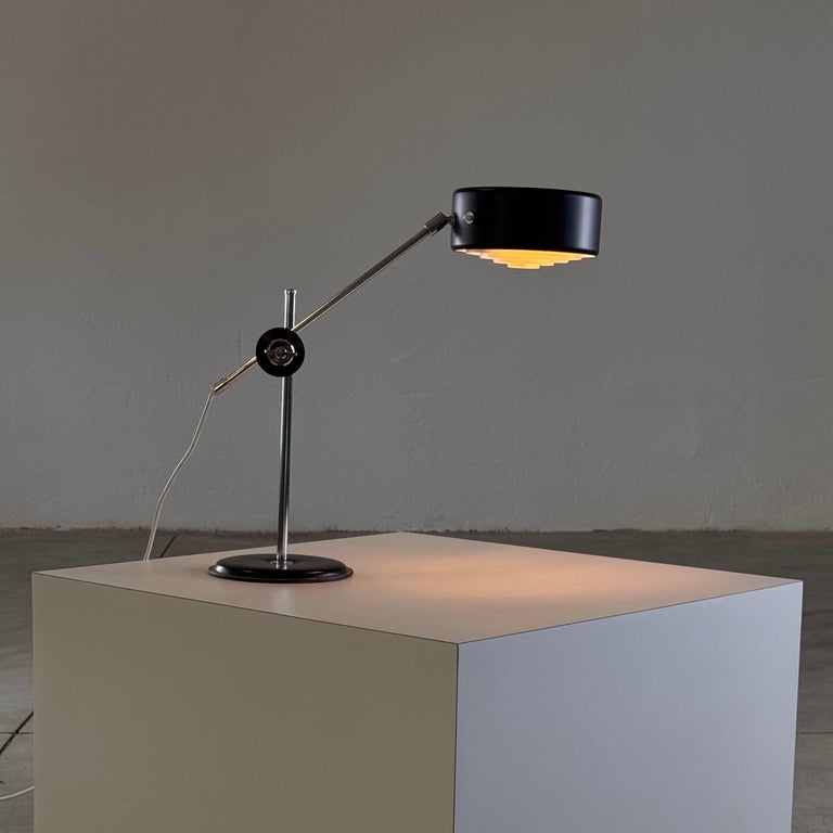 Minimalist "Simris/Olympia" Desk Lamp by Anders Pehrson for Ateljé Lyktan, 1960s