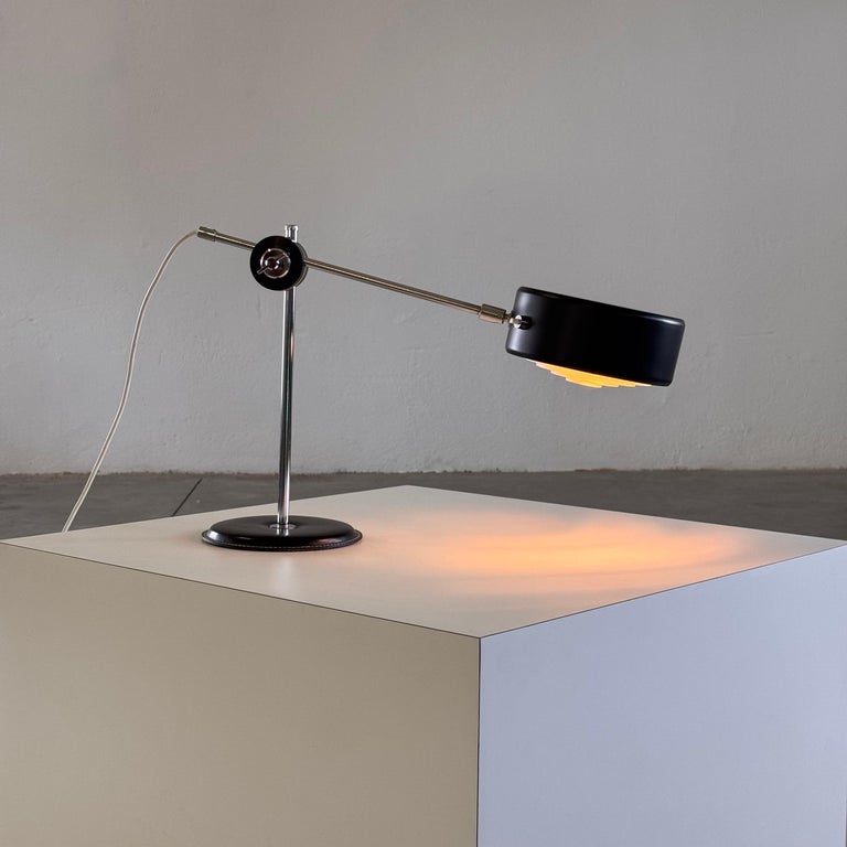 Minimalist "Simris/Olympia" Desk Lamp by Anders Pehrson for Ateljé Lyktan, 1960s