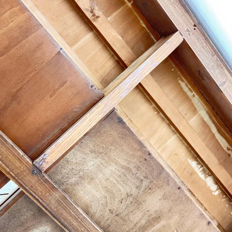 Minimalist Walnut Console Table Attributed to Gio Ponti, 1950s