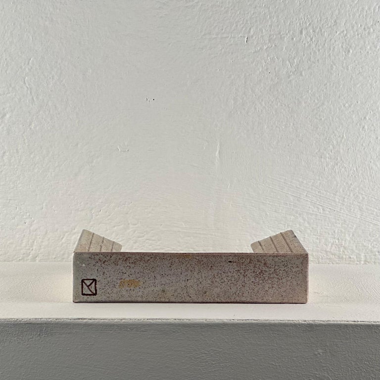 Modern Ceramic Industrial Vase by Alessio Tasca, 1970s