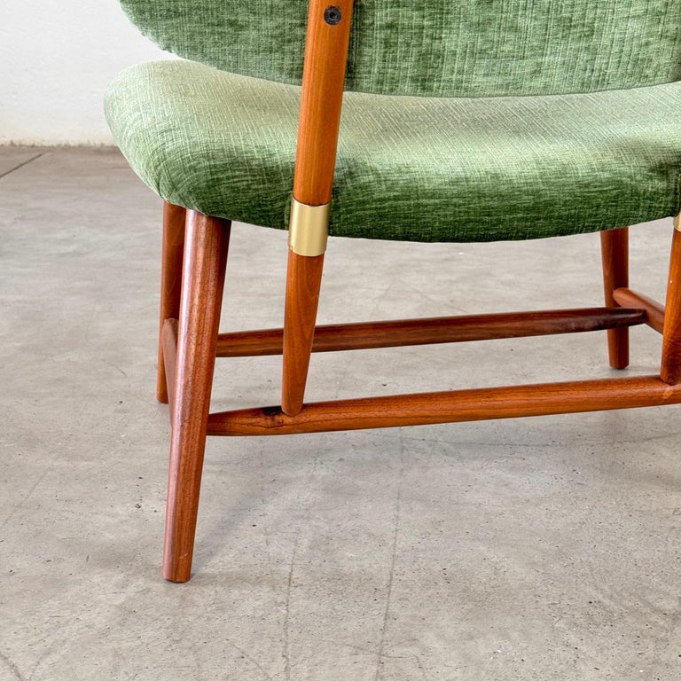 Natural Beech Armchairs in the Style of Alf Svensson, Contemporary, Italy