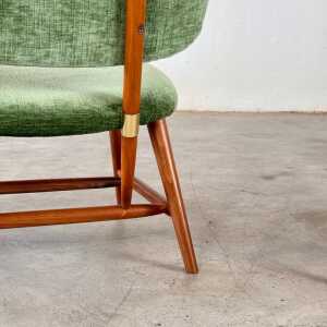 Natural Beech Armchairs in the Style of Alf Svensson, Contemporary, Italy