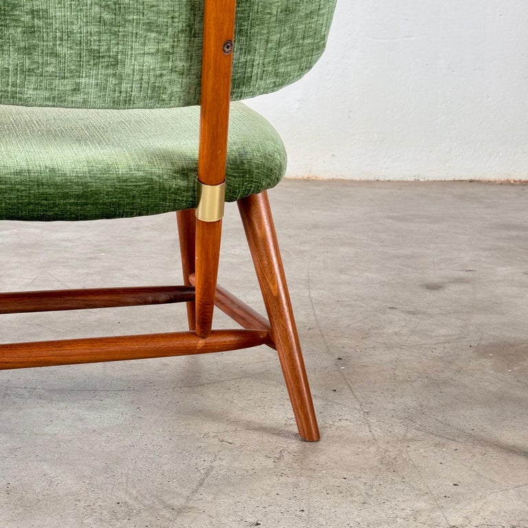 Natural Beech Armchairs in the Style of Alf Svensson, Contemporary, Italy