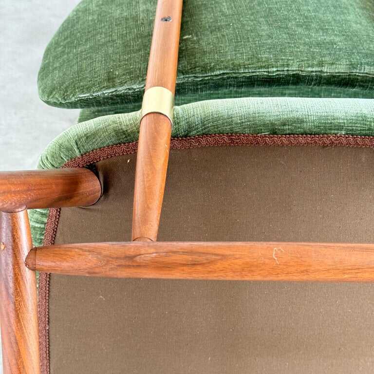 Natural Beech Armchairs in the Style of Alf Svensson, Contemporary, Italy