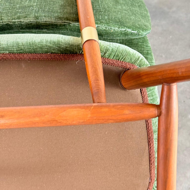 Natural Beech Armchairs in the Style of Alf Svensson, Contemporary, Italy