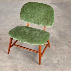 Natural Beech Armchairs in the Style of Alf Svensson, Contemporary, Italy