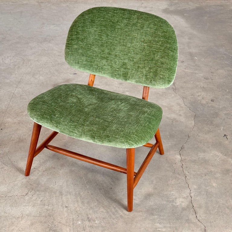 Natural Beech Armchairs in the Style of Alf Svensson, Contemporary, Italy