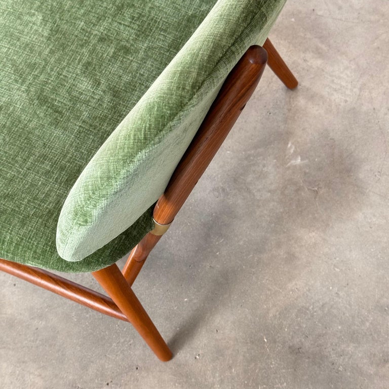 Natural Beech Armchairs in the Style of Alf Svensson, Contemporary, Italy