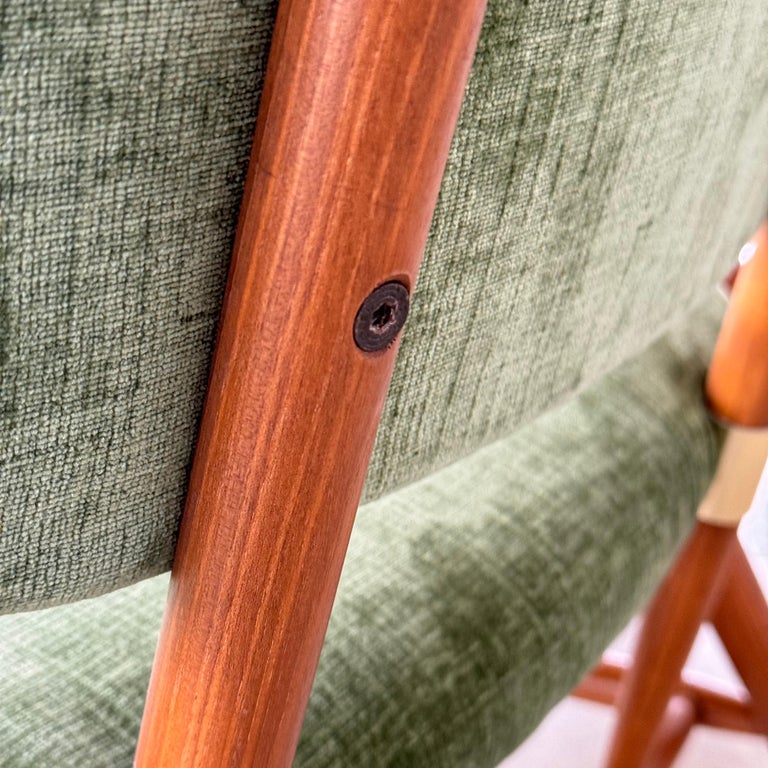 Natural Beech Armchairs in the Style of Alf Svensson, Contemporary, Italy
