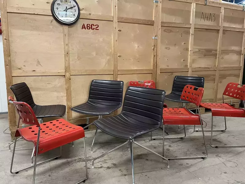 Omk Chair Arper Catifa 53 Leather Studio Chair: / Mismatched Sets