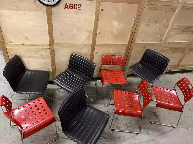 Omk Chair Arper Catifa 53 Leather Studio Chair: / Mismatched Sets