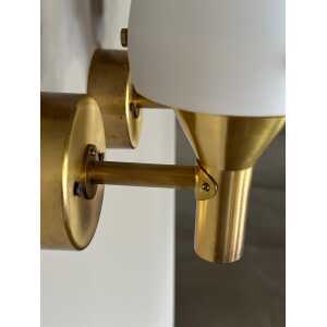 Pair of "1670" Hans-Agne Jakobsson Wall Lamps, Markaryd (Sweden), 1950s