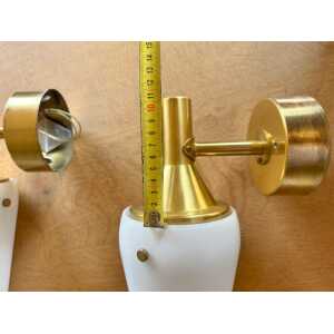 Pair of "1670" Hans-Agne Jakobsson Wall Lamps, Markaryd (Sweden), 1950s