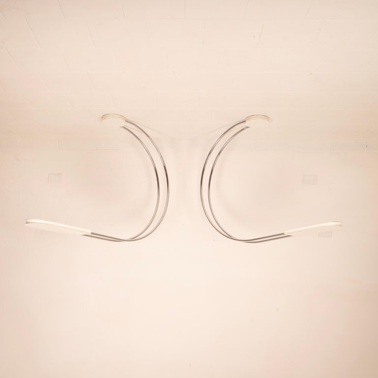 Pair of "Gesto" lamps by Bruno Gecchelin for Skipper