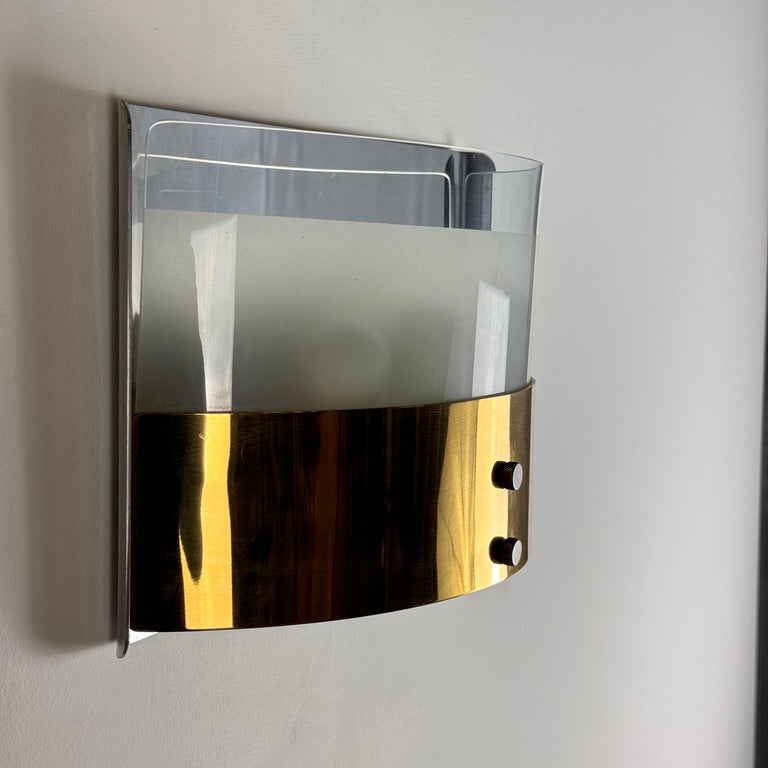 Pair of "LP19 Monaco" Wall Lights by Luigi Caccia Dominioni for Azucena, 1980s