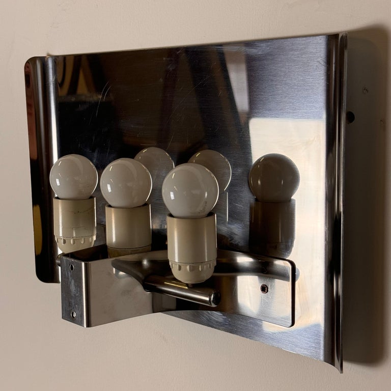 Pair of "LP19 Monaco" Wall Lights by Luigi Caccia Dominioni for Azucena, 1980s