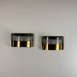 Pair of "LP19 Monaco" Wall Lights by Luigi Caccia Dominioni for Azucena, 1980s