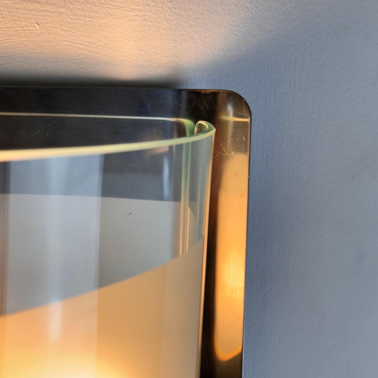 Pair of "LP19 Monaco" Wall Lights by Luigi Caccia Dominioni for Azucena, 1980s