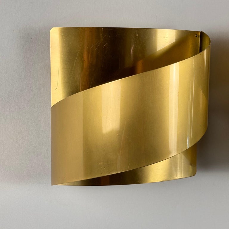 Pair of Peter Celsing Wall Lights for Falkenbergs Belysning, Sweden, 1960s