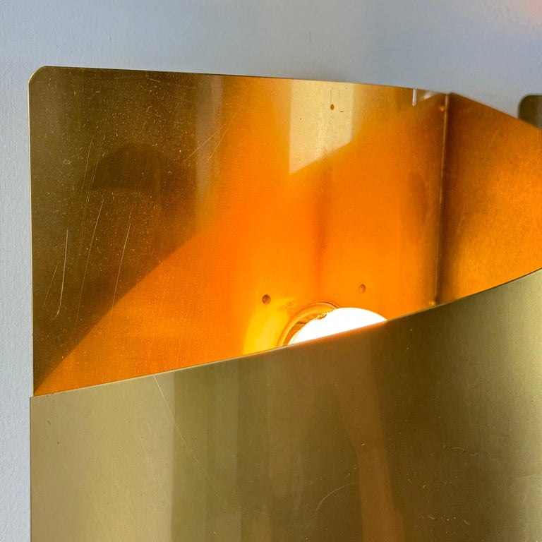 Pair of Peter Celsing Wall Lights for Falkenbergs Belysning, Sweden, 1960s