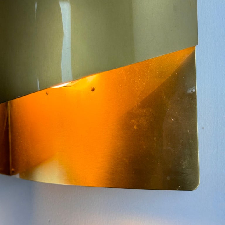 Pair of Peter Celsing Wall Lights for Falkenbergs Belysning, Sweden, 1960s