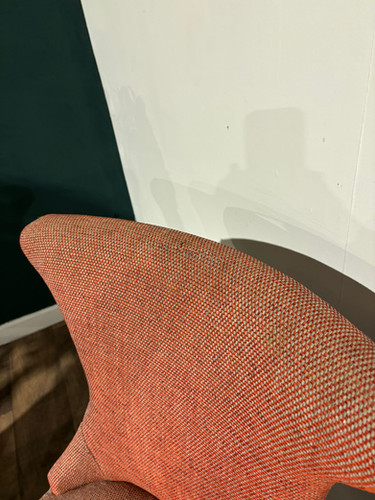 Pair of Pink Contemporary Upholstered Chairs
