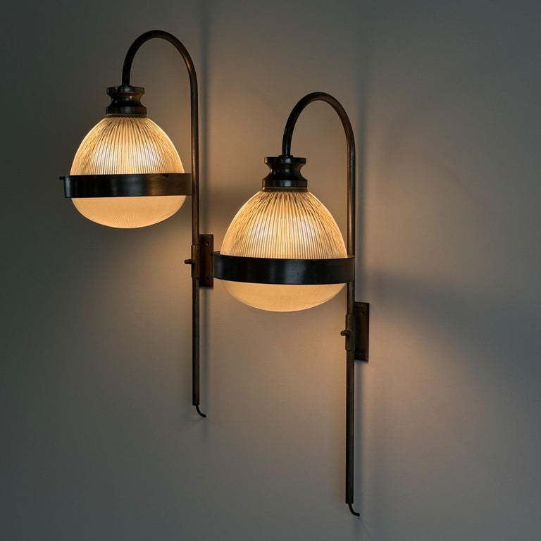 Pair of Wall Sconces by Sergio Mazza for Artemide, Milano, 1960s