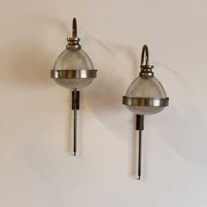 Pair of Wall Sconces by Sergio Mazza for Artemide, Milano, 1960s