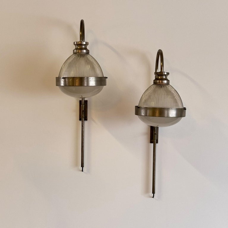 Pair of Wall Sconces by Sergio Mazza for Artemide, Milano, 1960s