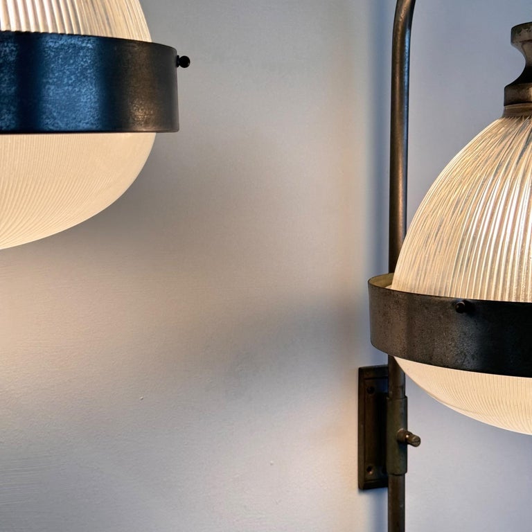 Pair of Wall Sconces by Sergio Mazza for Artemide, Milano, 1960s