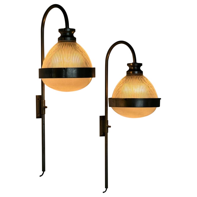 Pair of Wall Sconces by Sergio Mazza for Artemide, Milano, 1960s