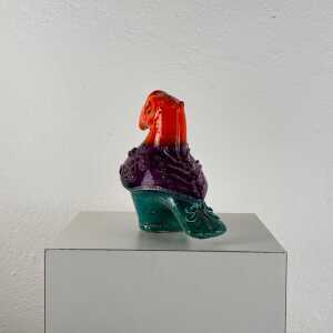 Rare Aldo Londi for Bitossi "Tucano" Ceramic Sculpture, 1970s, Italy