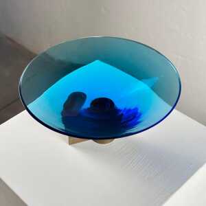 Rare and Exquisite Decorative Bowl by Fontana Arte, 1960s