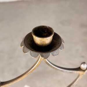 Rare Four-Candle Secessionist Candelabra by R.S., Vienna, 1900s