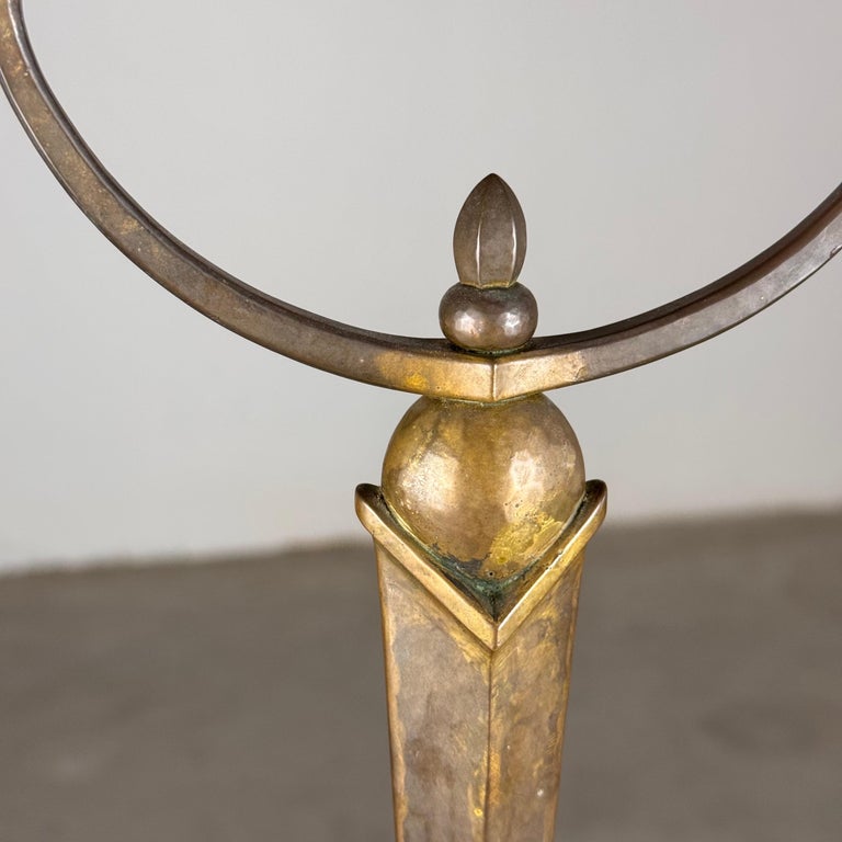 Rare Four-Candle Secessionist Candelabra by R.S., Vienna, 1900s
