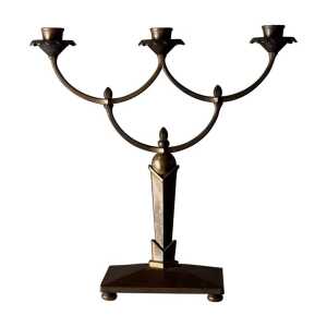 Rare Four-Candle Secessionist Candelabra by R.S., Vienna, 1900s