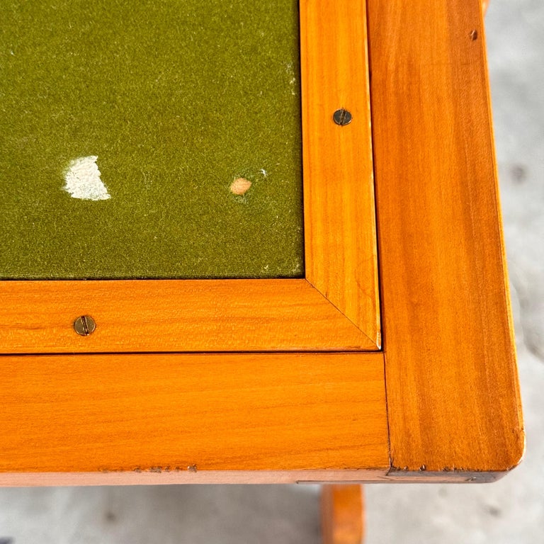 Rare Mirrored Console Secretaire in Cherry Wood by Carlo and Piero Zen, 1910