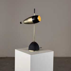 Rare Oscar Torlasco Model "577" Table/Desk Lamp by Lumi Milan, 1950s, Labeled