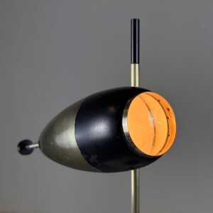 Rare Oscar Torlasco Model "577" Table/Desk Lamp by Lumi Milan, 1950s, Labeled