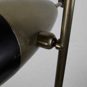 Rare Oscar Torlasco Model "577" Table/Desk Lamp by Lumi Milan, 1950s, Labeled