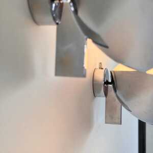 Rare Pair of Sconces by Max Ingrand for Fontana Arte, Model 1963/1, 1960s