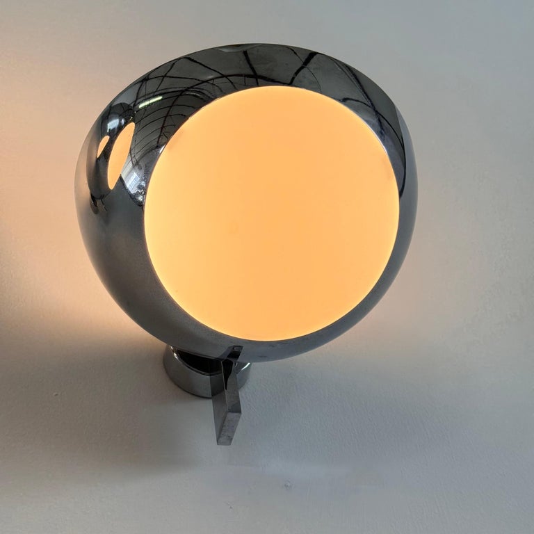 Rare Pair of Sconces by Max Ingrand for Fontana Arte, Model 1963/1, 1960s
